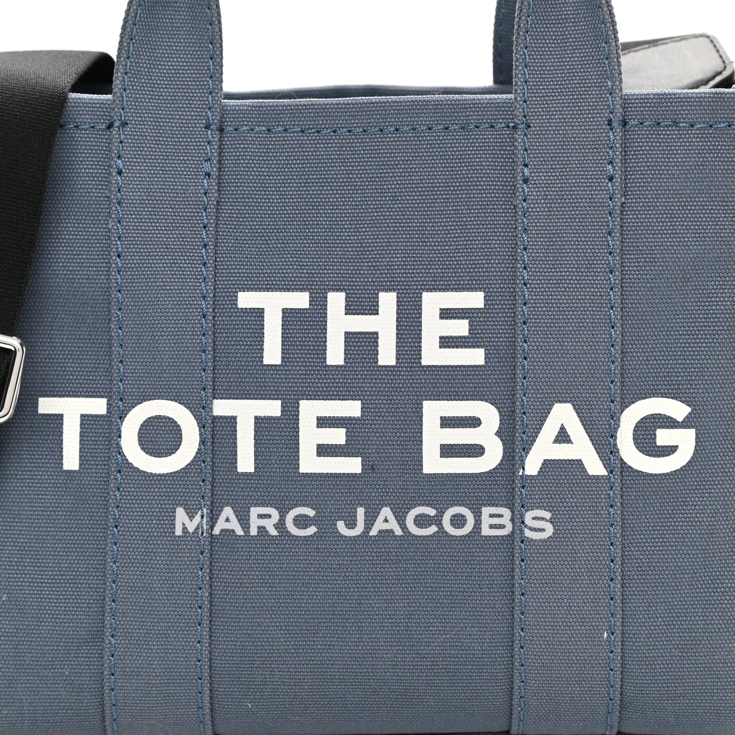Cotton Canvas Mini The Tote Bag Blue Shadow