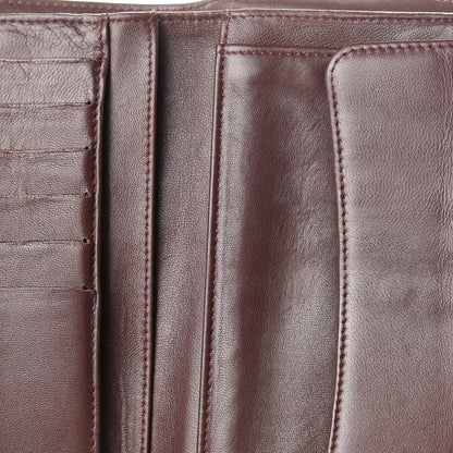 Chanel Lambskin Quilted Large Flap Wallet Black 10 of 20