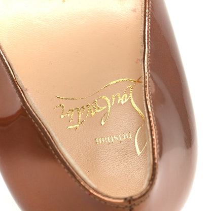 Christian Louboutin Metallic Pigalle Follies 100 Pumps 40 Bronze 7 of 9