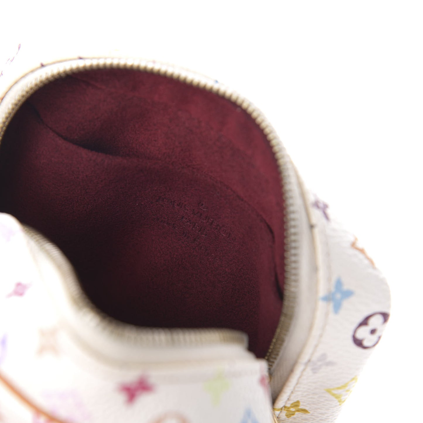 Monogram Multicolor Trousse Wapity White