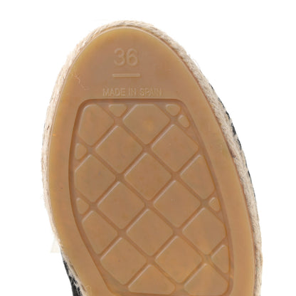Chanel Suede CC Espadrilles 36 Black 15 of 17