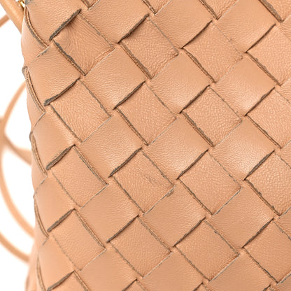 Bottega Veneta Nappa Intrecciato Small Loop Camera Bag Almond 15 of 16