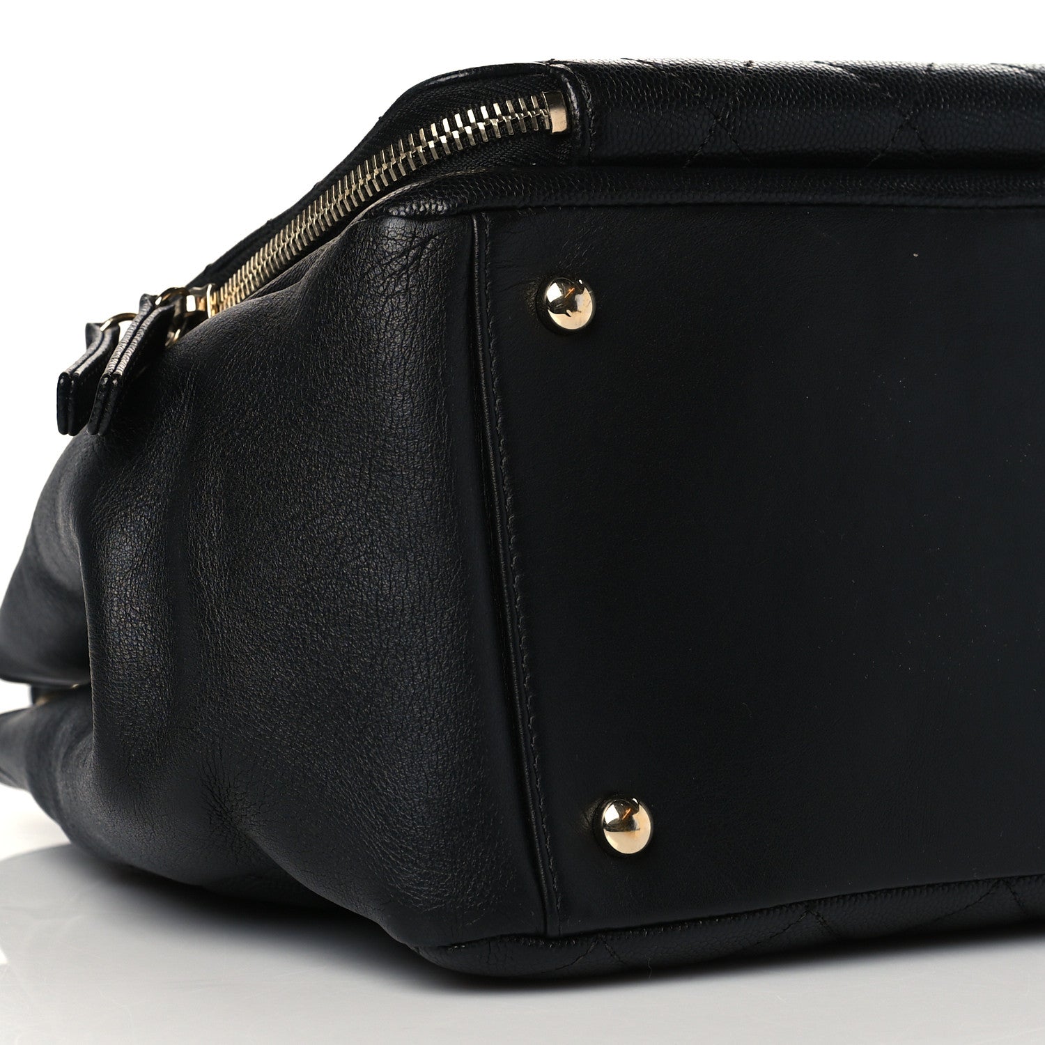 Chanel Caviar Quilted Small Business Affinity Shopping Bag Black 9 of 10