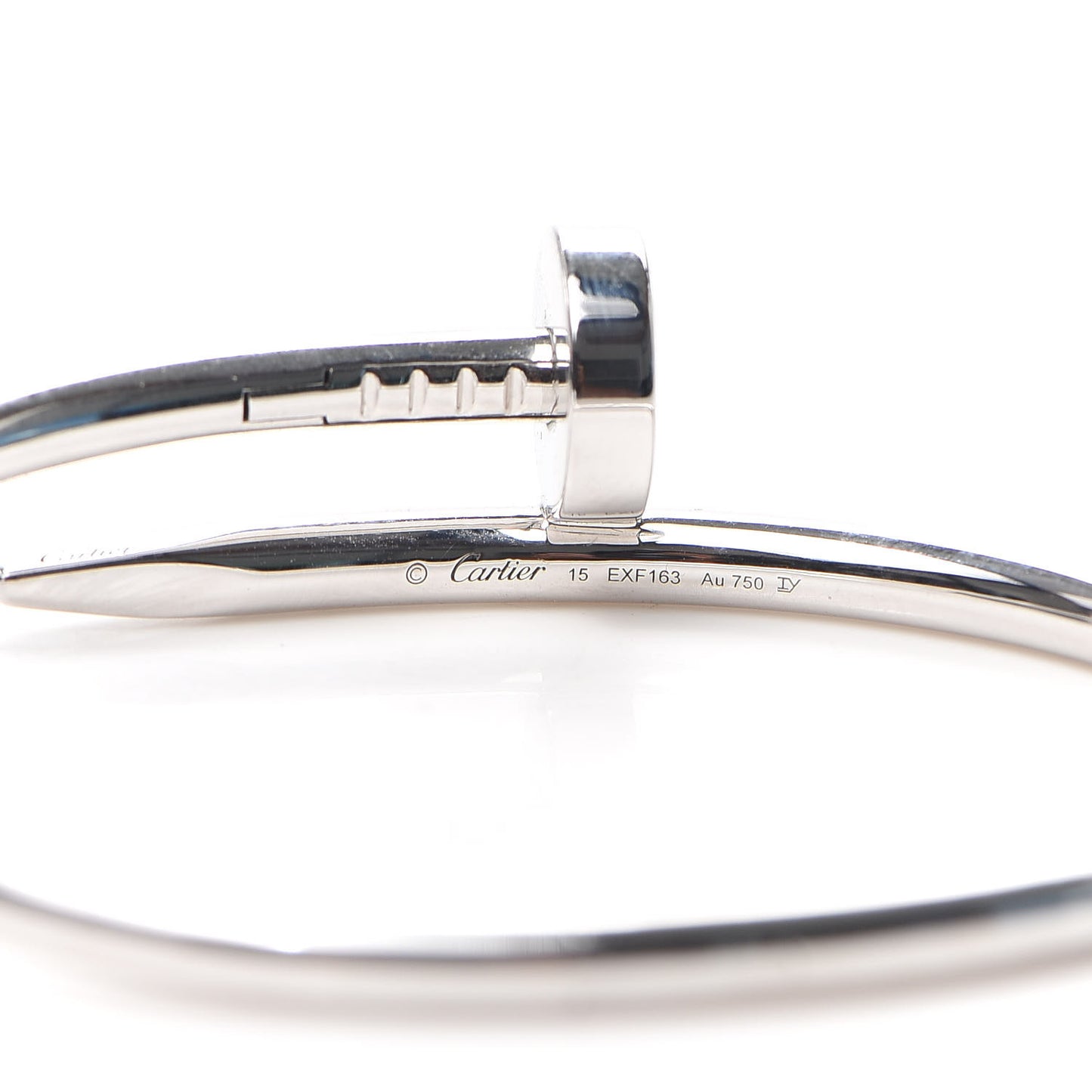 18K White Gold Juste Un Clou Bracelet 15