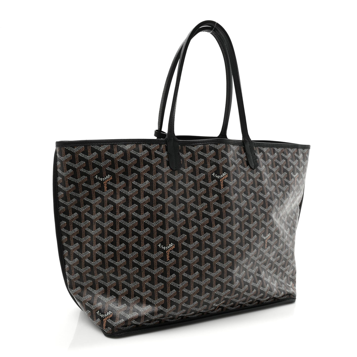 Goyardine Reversible Anjou PM Black