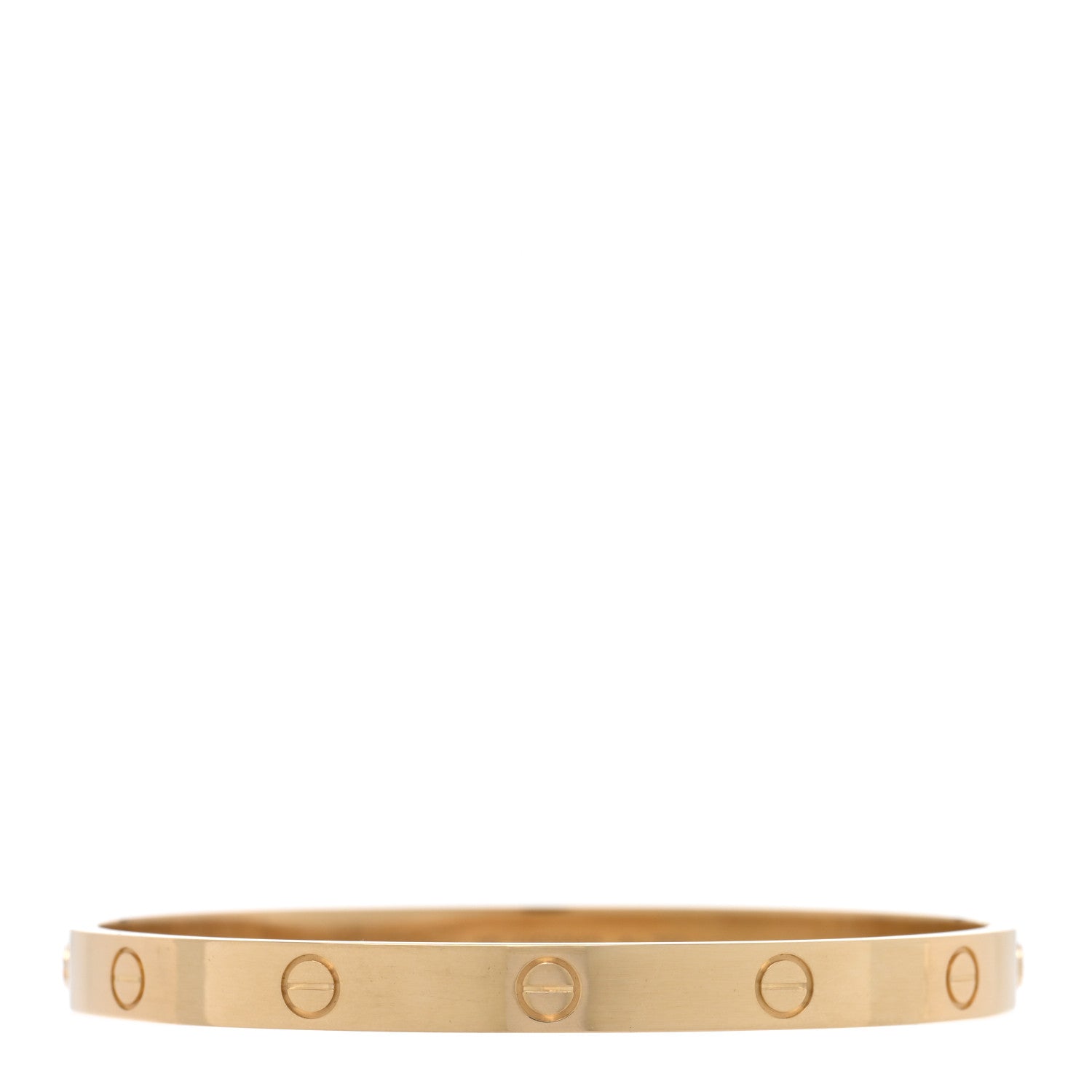 Cartier 18K Yellow Gold LOVE Bracelet 19 1 of 7