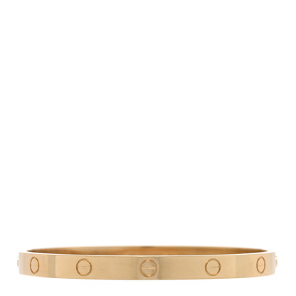 Cartier 18K Yellow Gold LOVE Bracelet 19 1 of 7