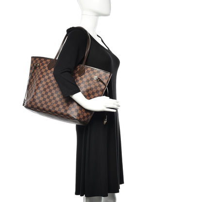 Louis Vuitton Damier Ebene Neo Neverfull MM 2 of 16