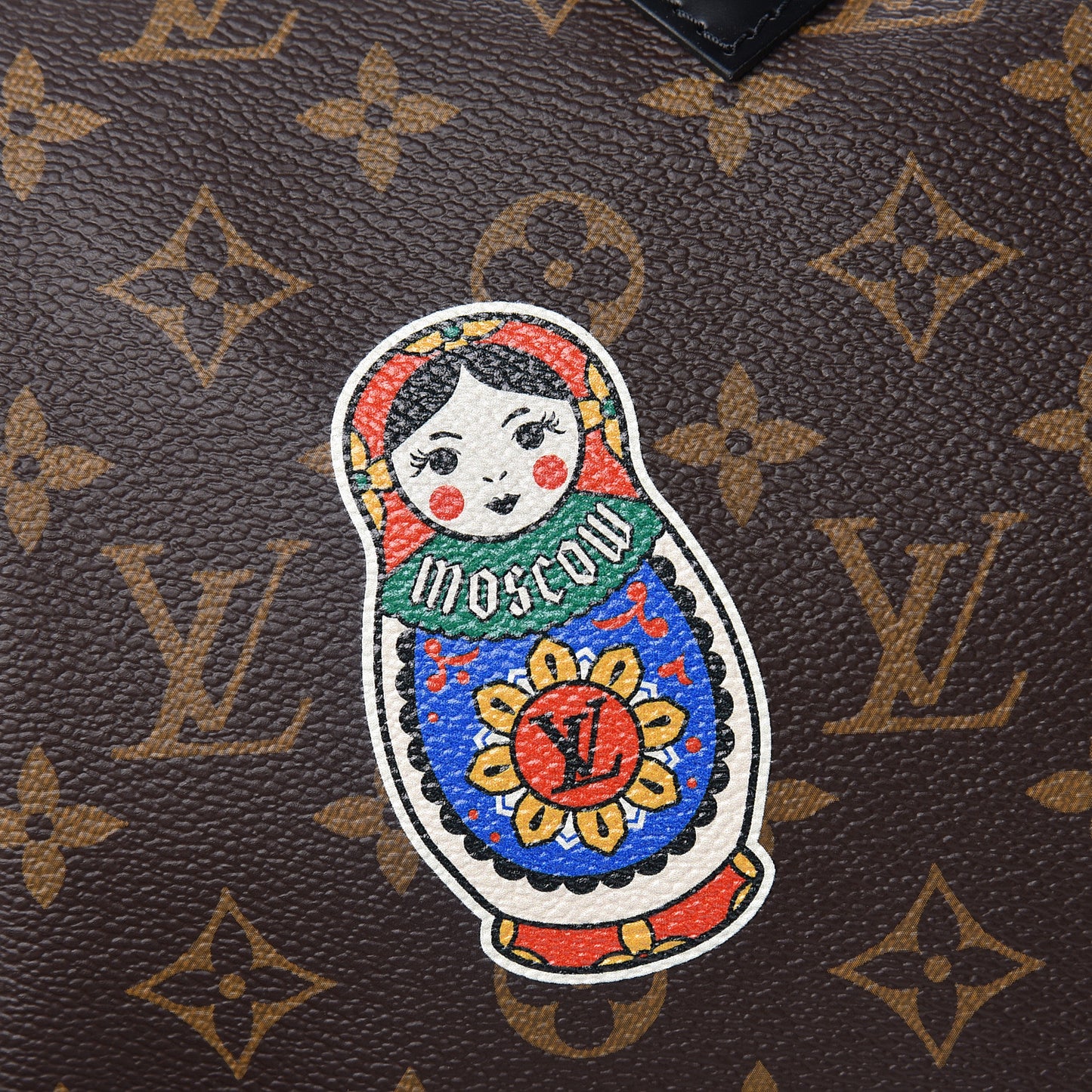 Monogram My World Tour Speedy Bandouliere 30 Black