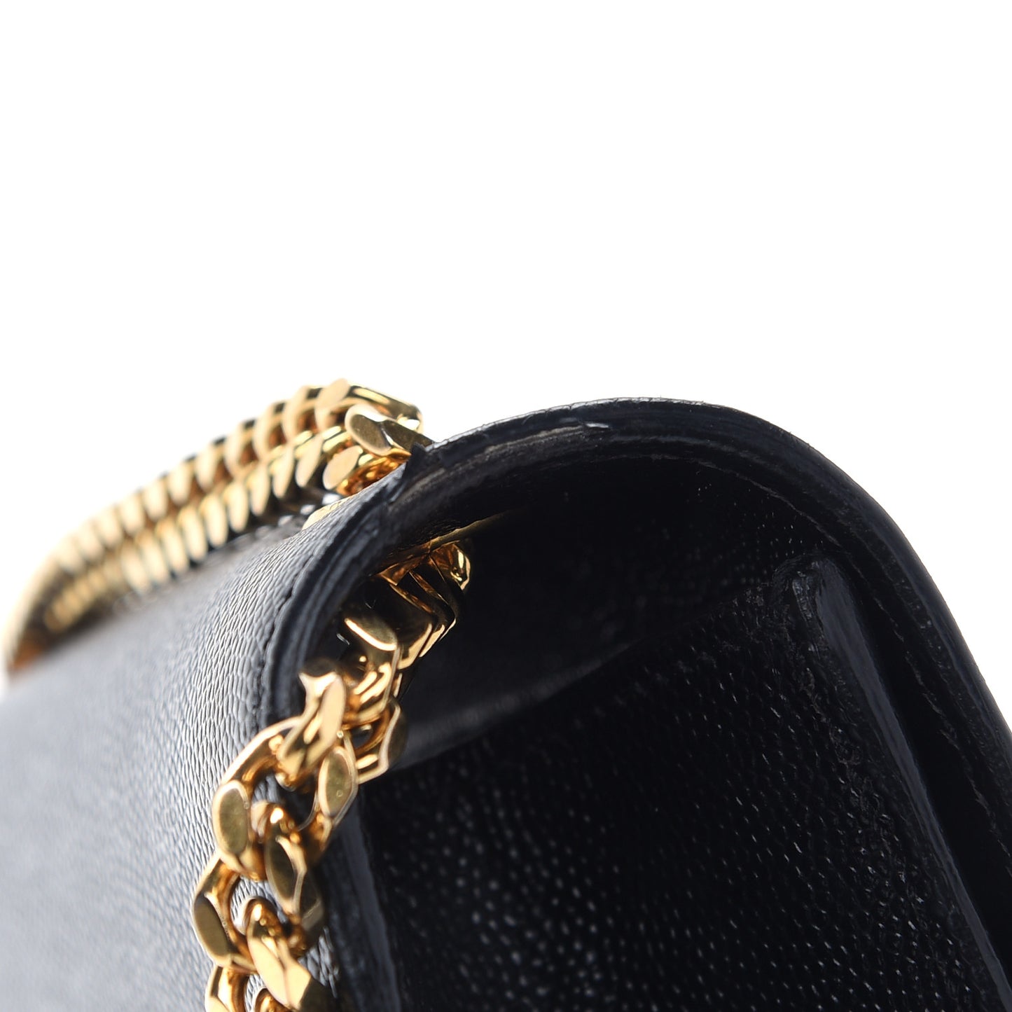 Grain De Poudre Small Monogram Kate Satchel Black