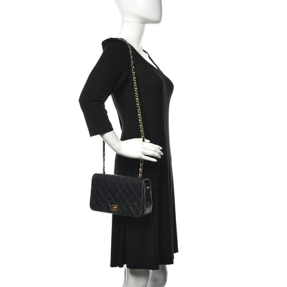 Chanel Lambskin Quilted Small Single Flap Bag Black 2 of 15