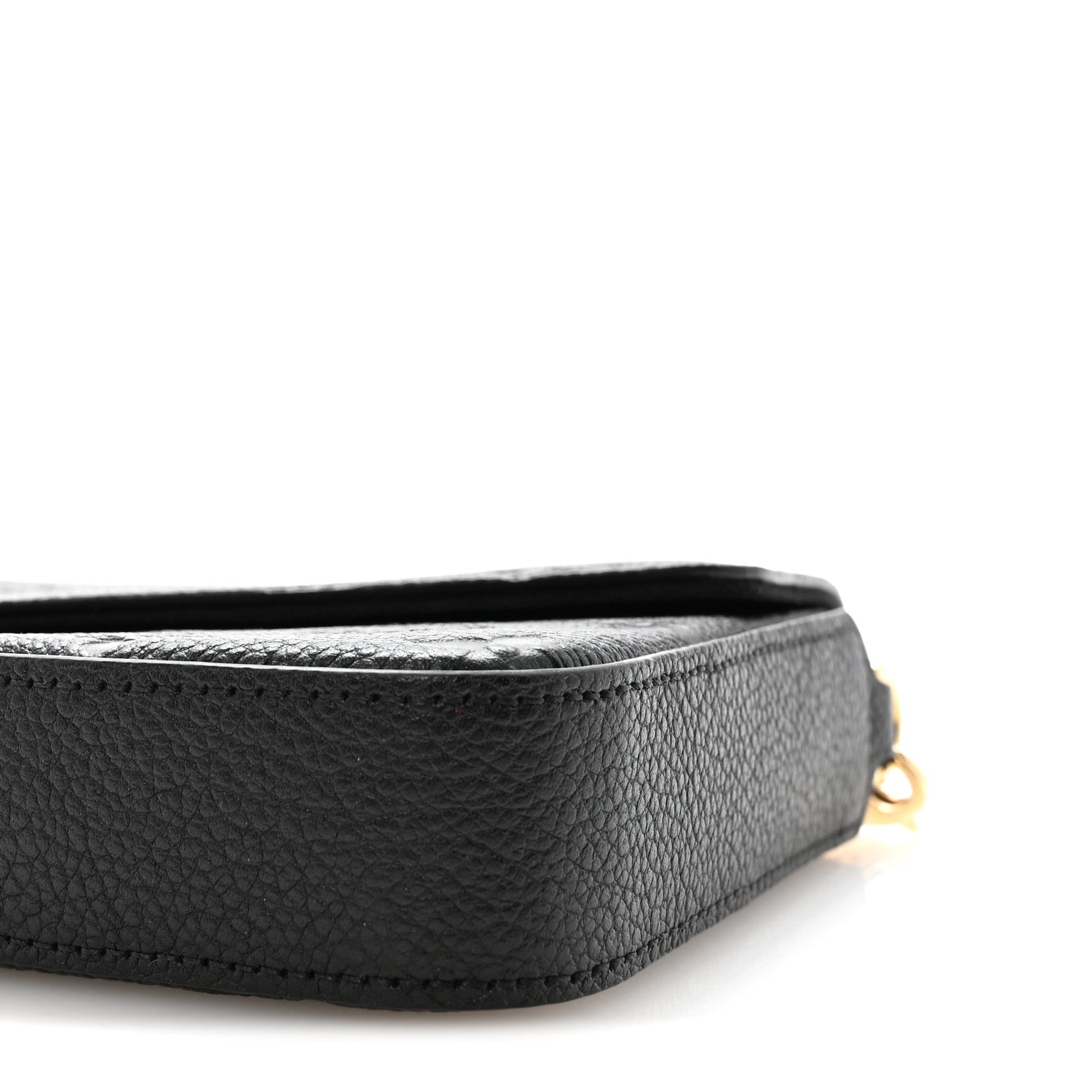 Louis Vuitton Empreinte Pochette Felicie Chain Wallet Black 10 of 11