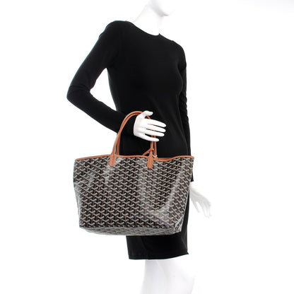 Goyard Goyardine Saint Louis PM Black Gold 2 of 7