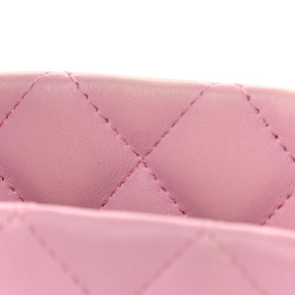 Chanel Calfskin Quilted Medium Cambon Tote Pink Black 10 of 14