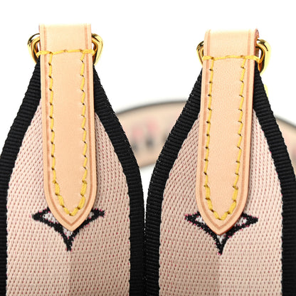 Louis Vuitton Jacquard Speedy Bandouliere 20 Shoulder Strap Black 5 of 12