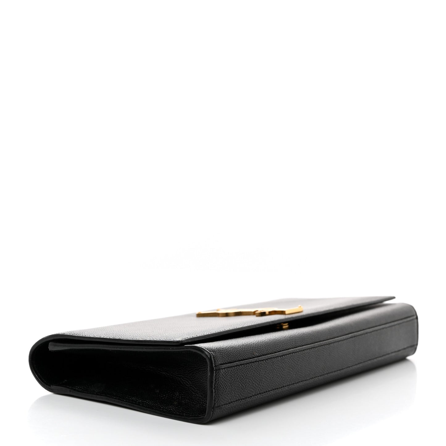 Grain De Poudre Monogram Cassandre Clutch Black