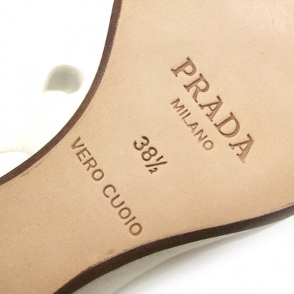 Prada Suede Platform Wedge Sandals 38.5 5 of 7
