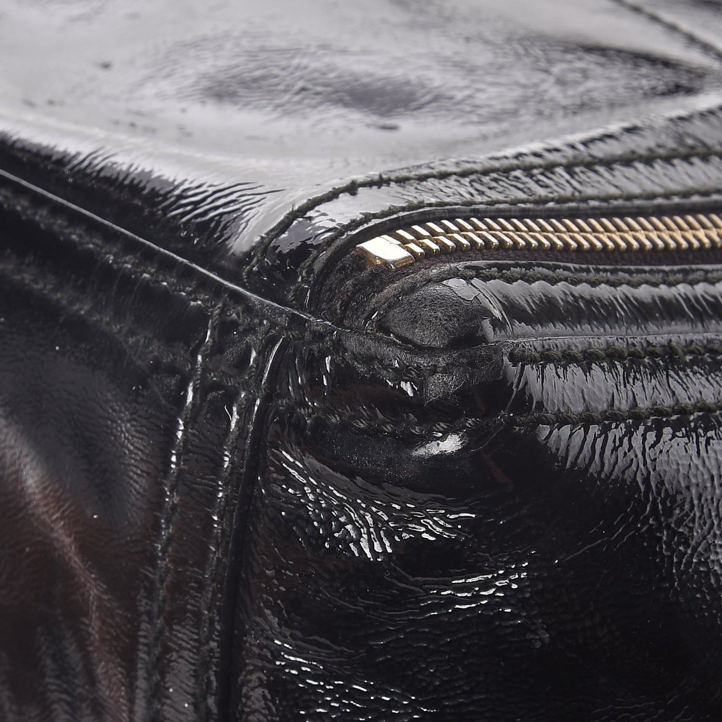 Patent Medium Downtown Black