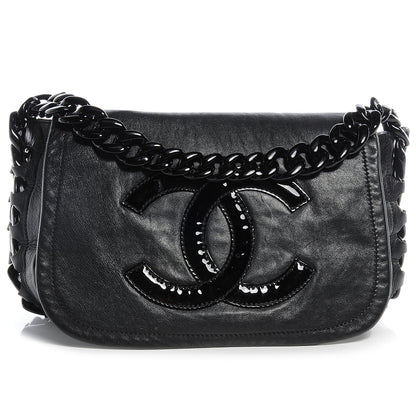 Chanel Leather Modern Chain Flap Black 1 of 7