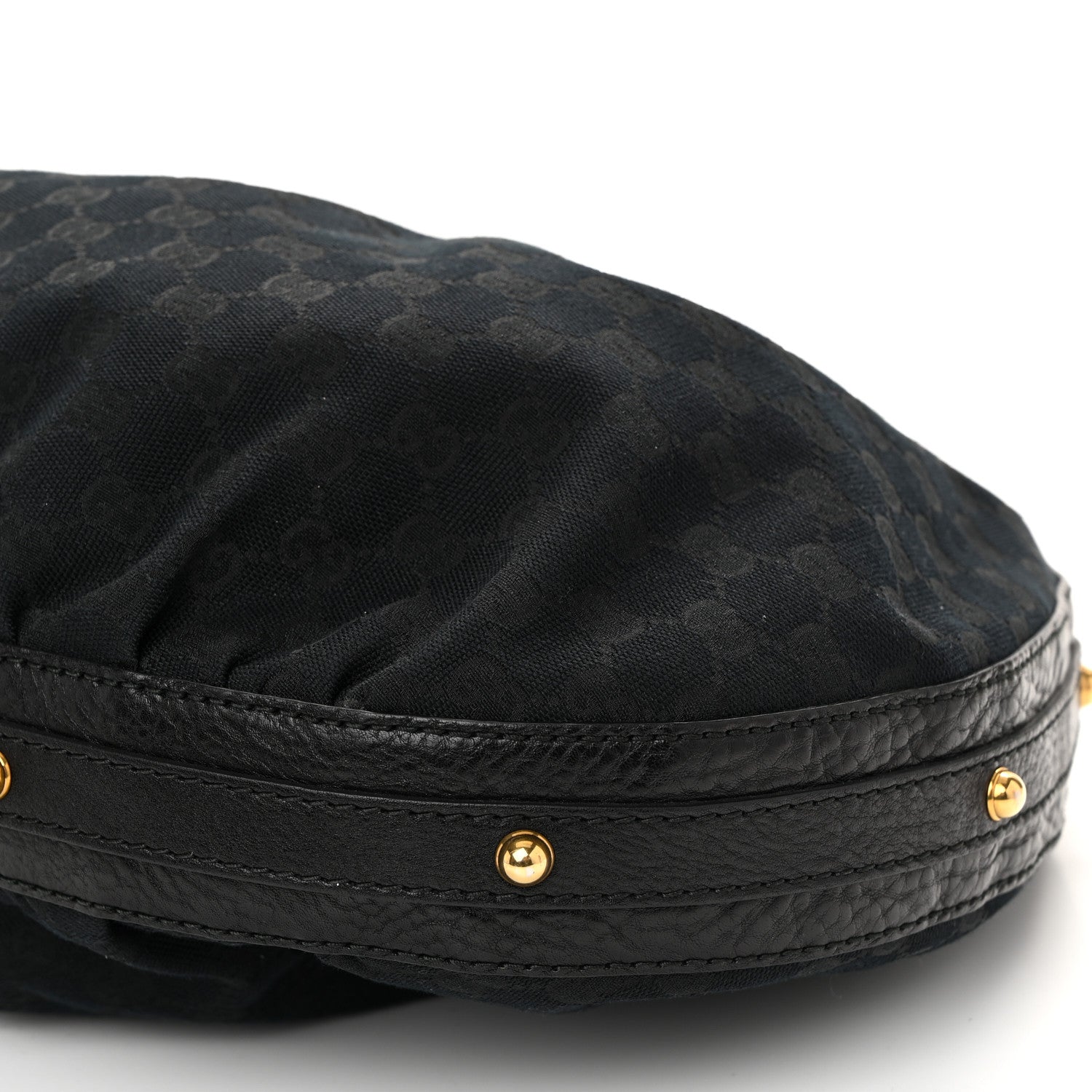 Gucci Monogram Medium Interlocking Hobo Black 10 of 10