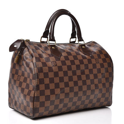 Louis Vuitton Damier Ebene Speedy 30 2 of 18