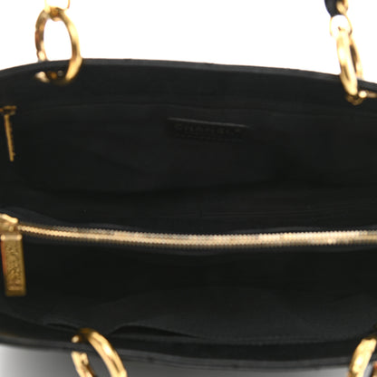 Chanel Caviar Quilted Grand Shopping Tote GST Black 4 of 12