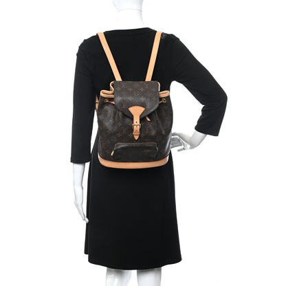 Louis Vuitton Monogram Montsouris MM Backpack 3 of 14
