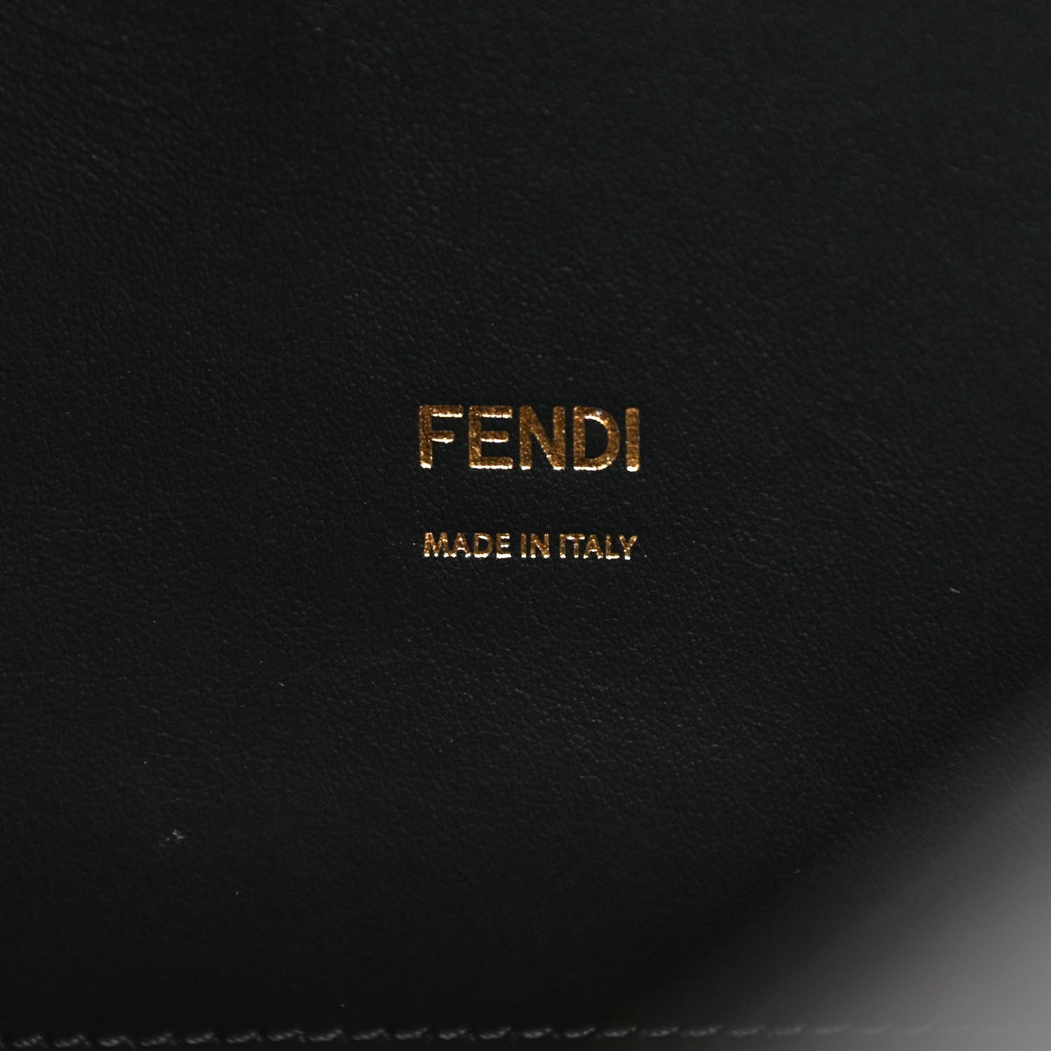 Fendi Agnello Old Shine Large Kan U Shoulder Bag Black 6 of 11