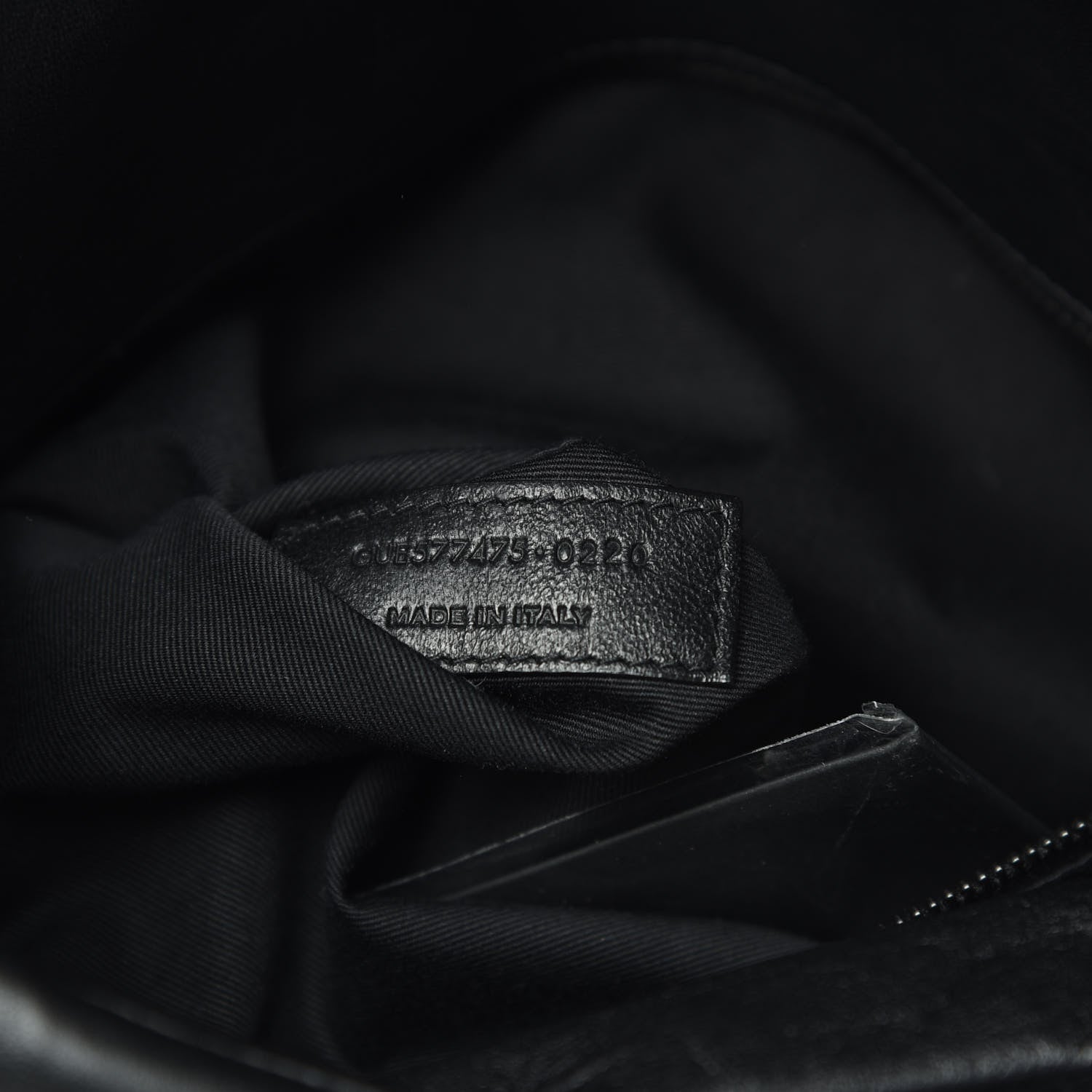 Saint Laurent Lambskin Quilted Medium Loulou Puffer Monogram Chain Satchel Black 7 of 11