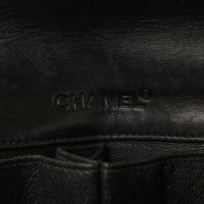 Chanel Patent Quilted East West Chocolate Bar Flap Black 6 of 11