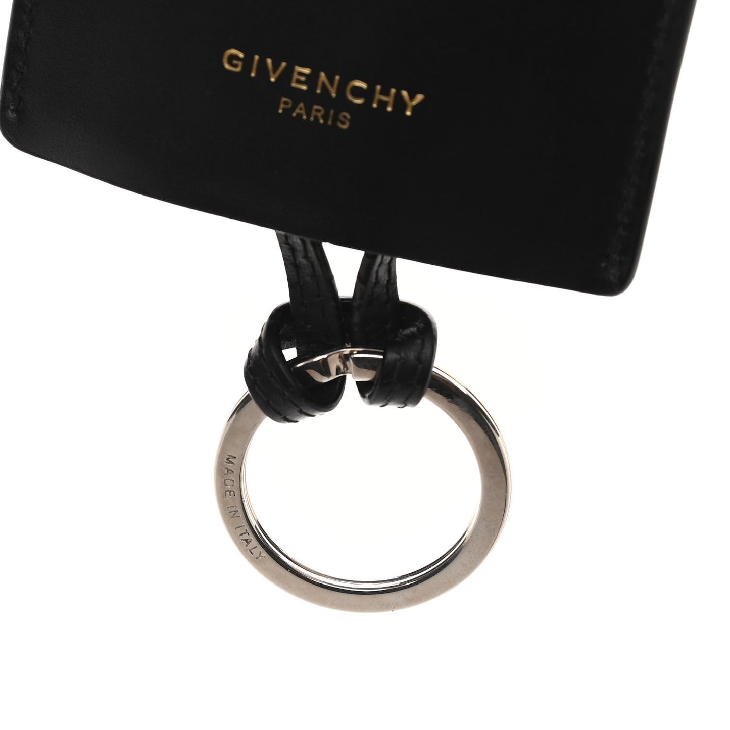 Calfskin Key Case Black