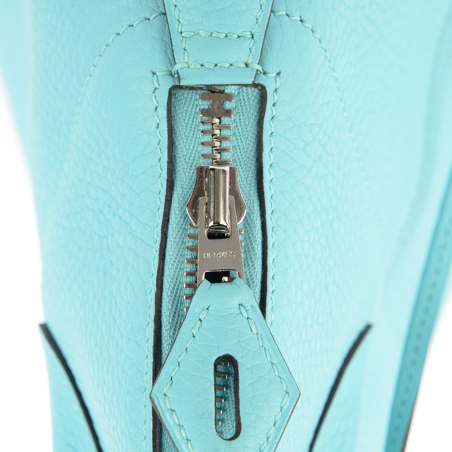 Hermes Taurillon Clemence Bolide 31 Bleu Atoll 8 of 15
