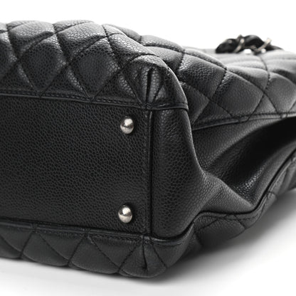 Chanel Caviar Quilted City Shopping Tote Black 10 of 10