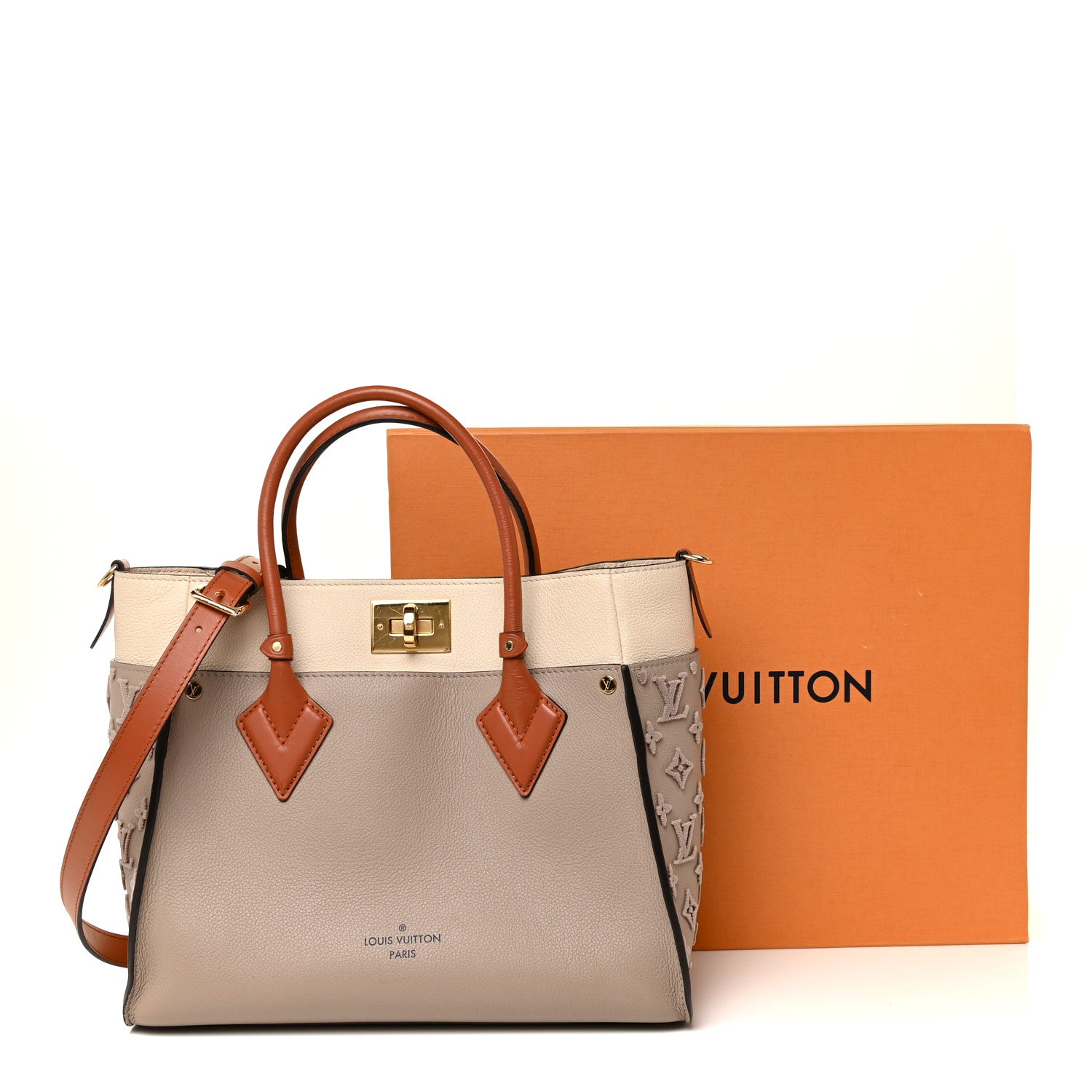 Louis Vuitton Calfskin Monogram Tufting On My Side Galet 15 of 15