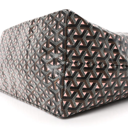 Goyard Goyardine Saint Louis Claire Voie GM Black Pink 10 of 10