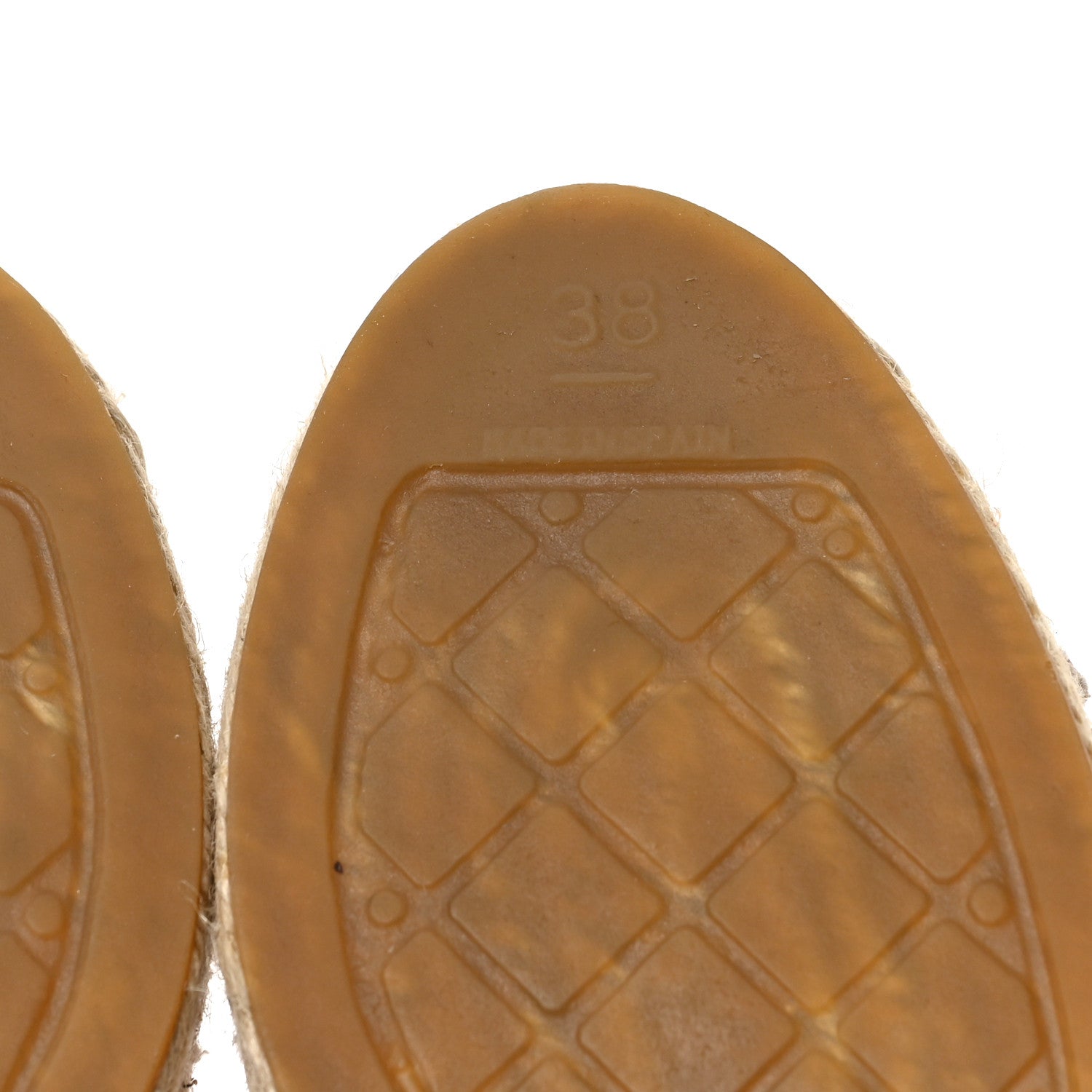 Chanel Mesh Grosgrain CC Espadrilles 38 Pink 6 of 8