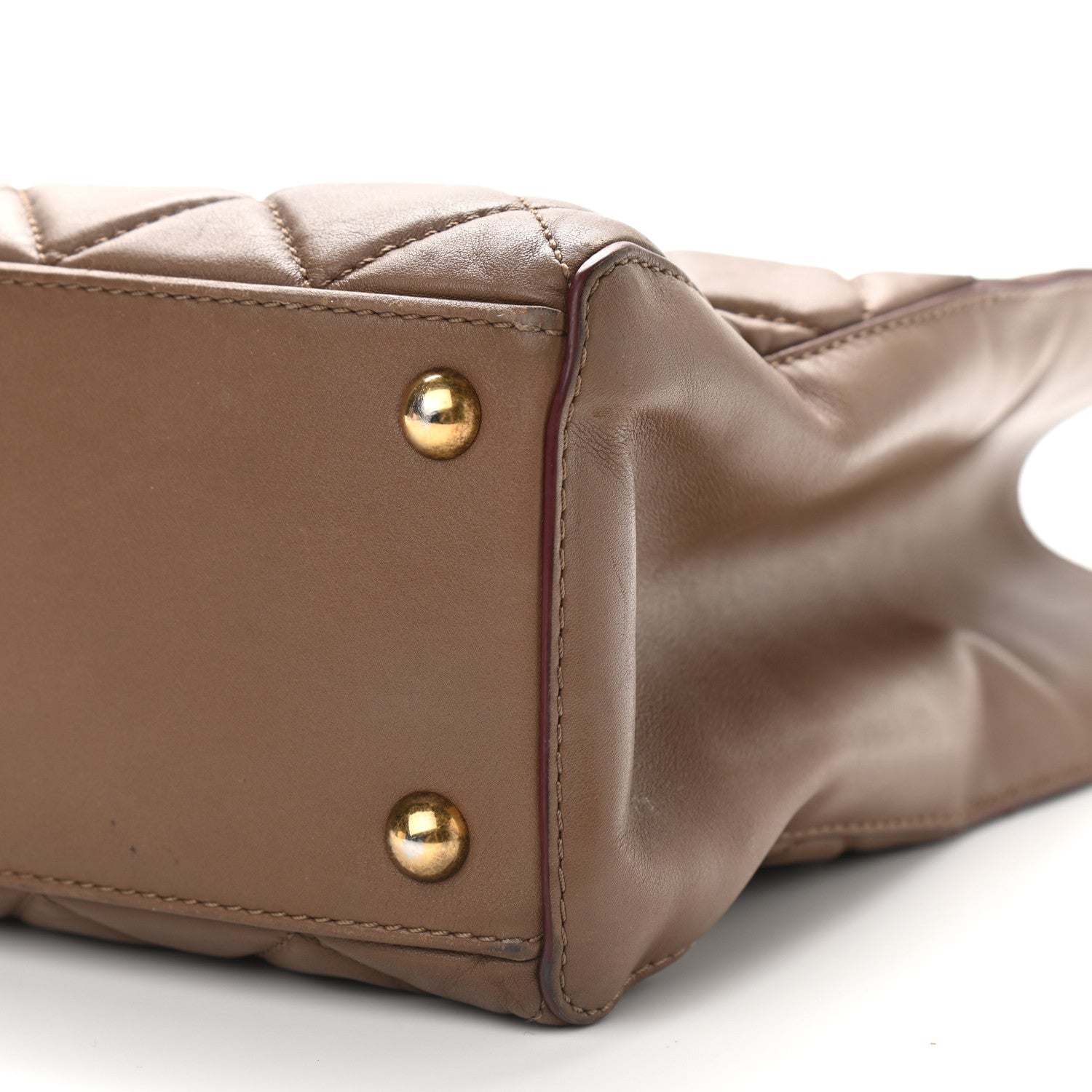 Chanel Calfskin Quilted Perfect Edge Tote Brown 10 of 23