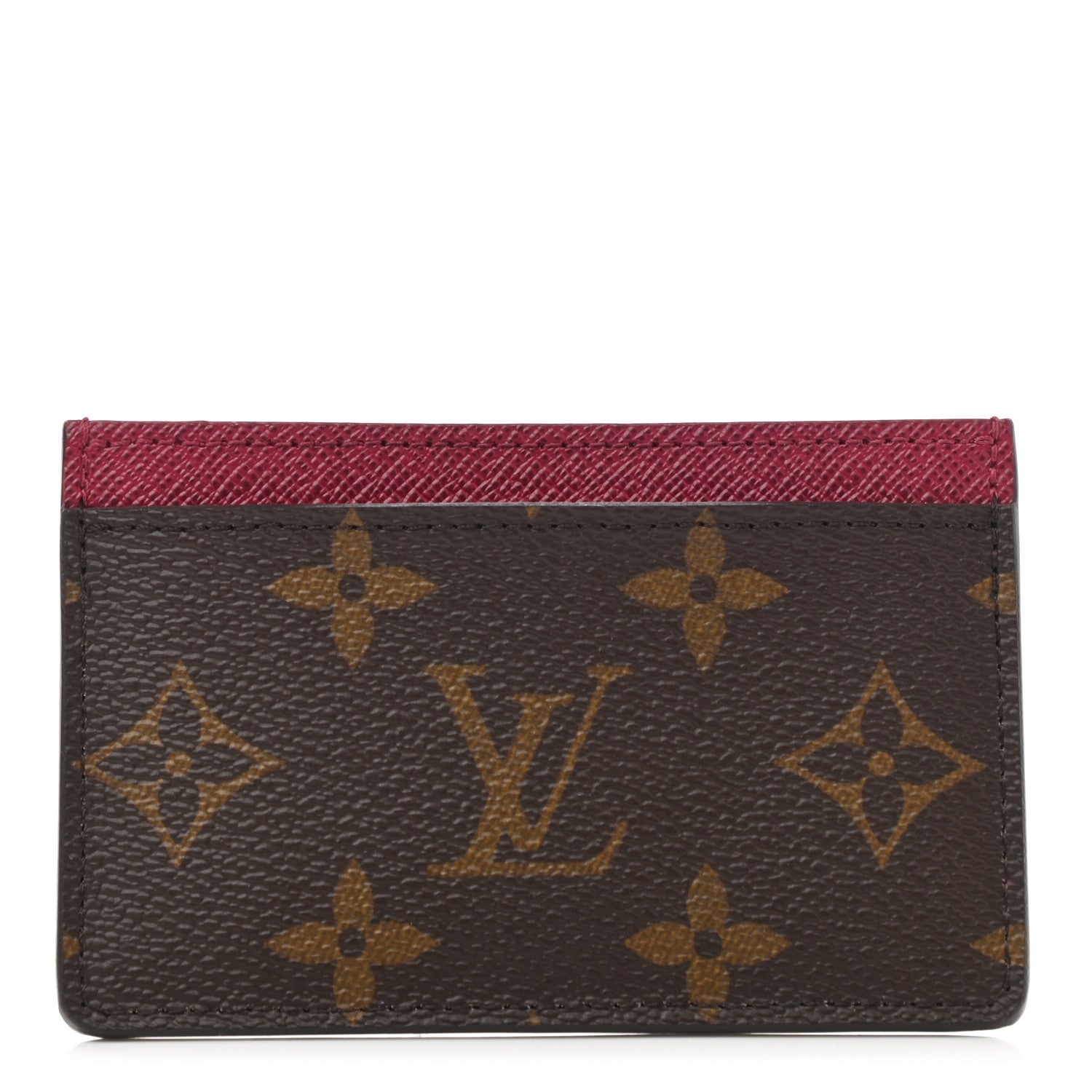 Louis Vuitton Monogram Card Holder Fuchsia 1 of 7