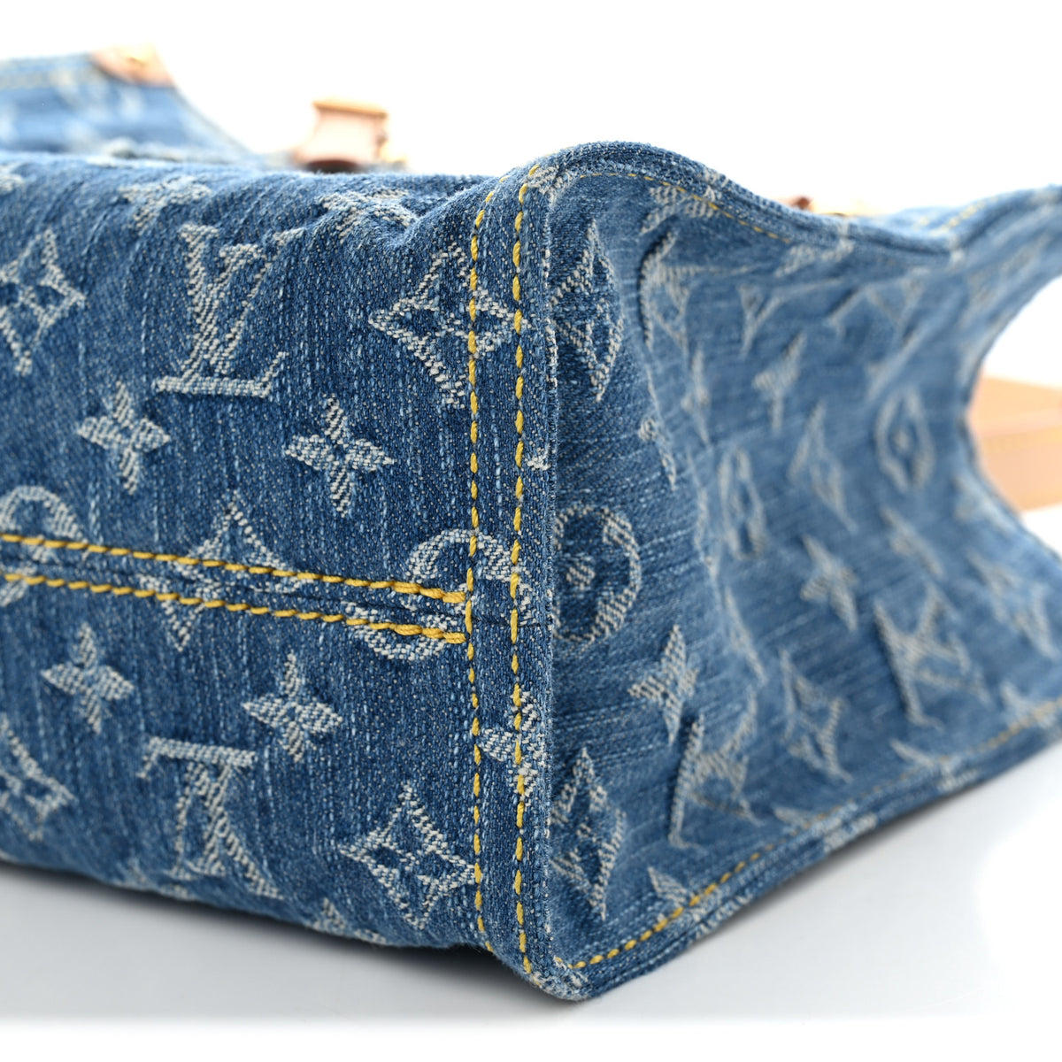 Louis Vuitton Monogram Denim Onthego PM Blue 9 of 9