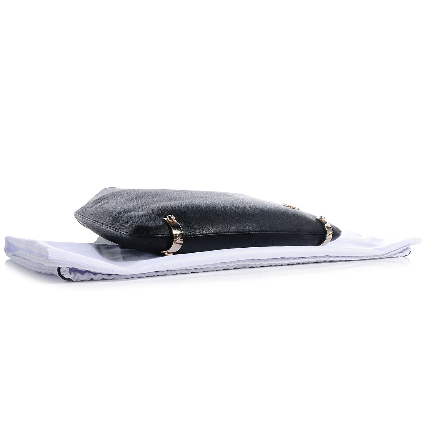 Leather HDG Small Hobo Black