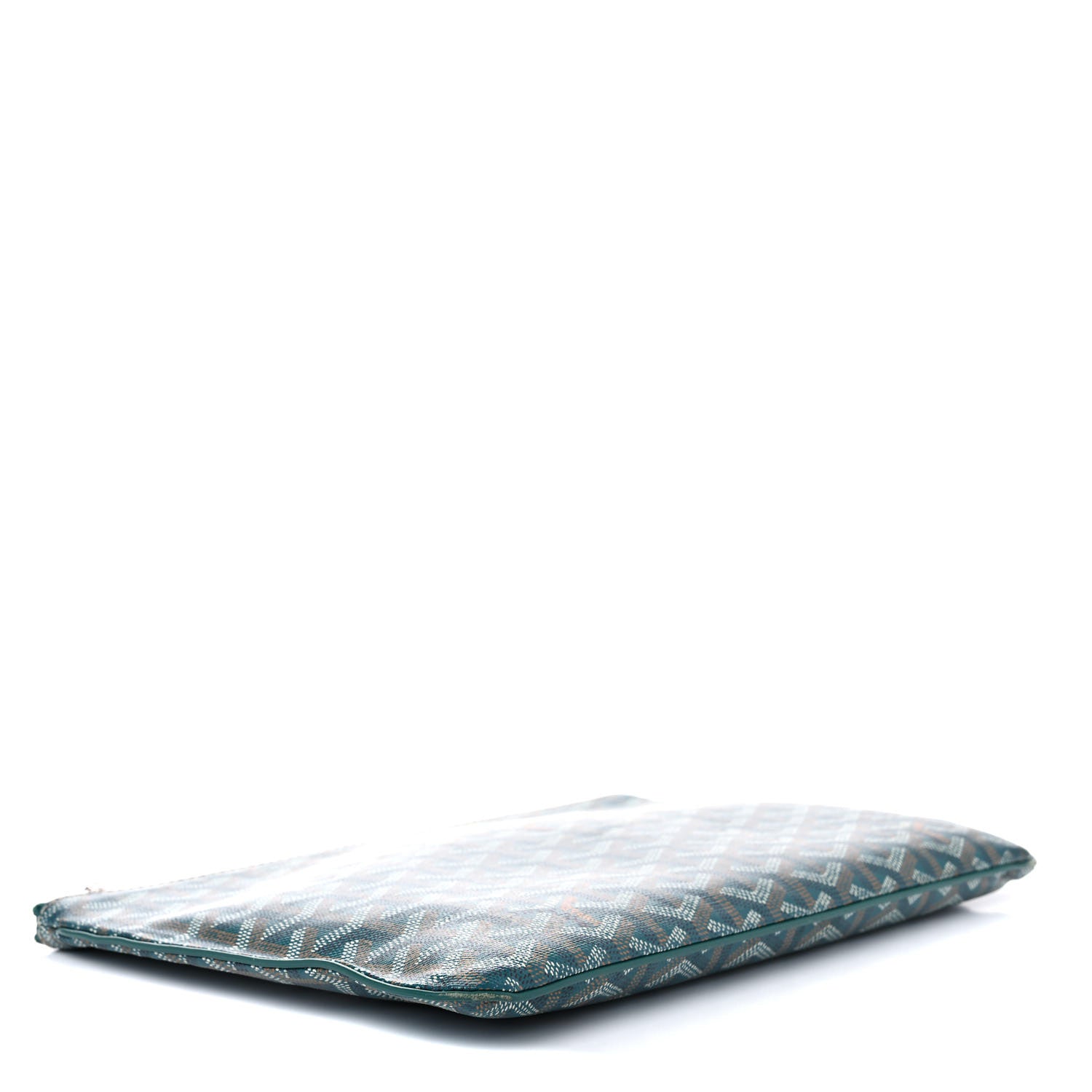 Goyard Goyardine Senat Pochette MM Green 4 of 13