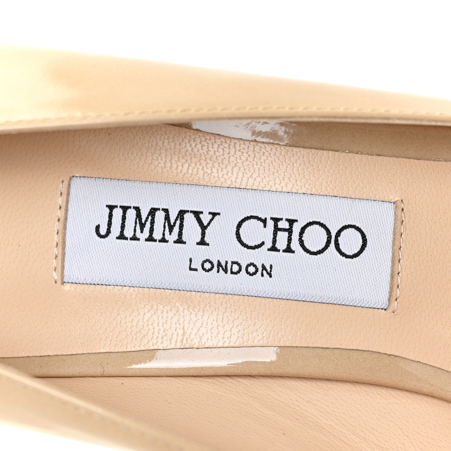 Patent Pointy Toe Romy 100 Pumps 39.5 Nude