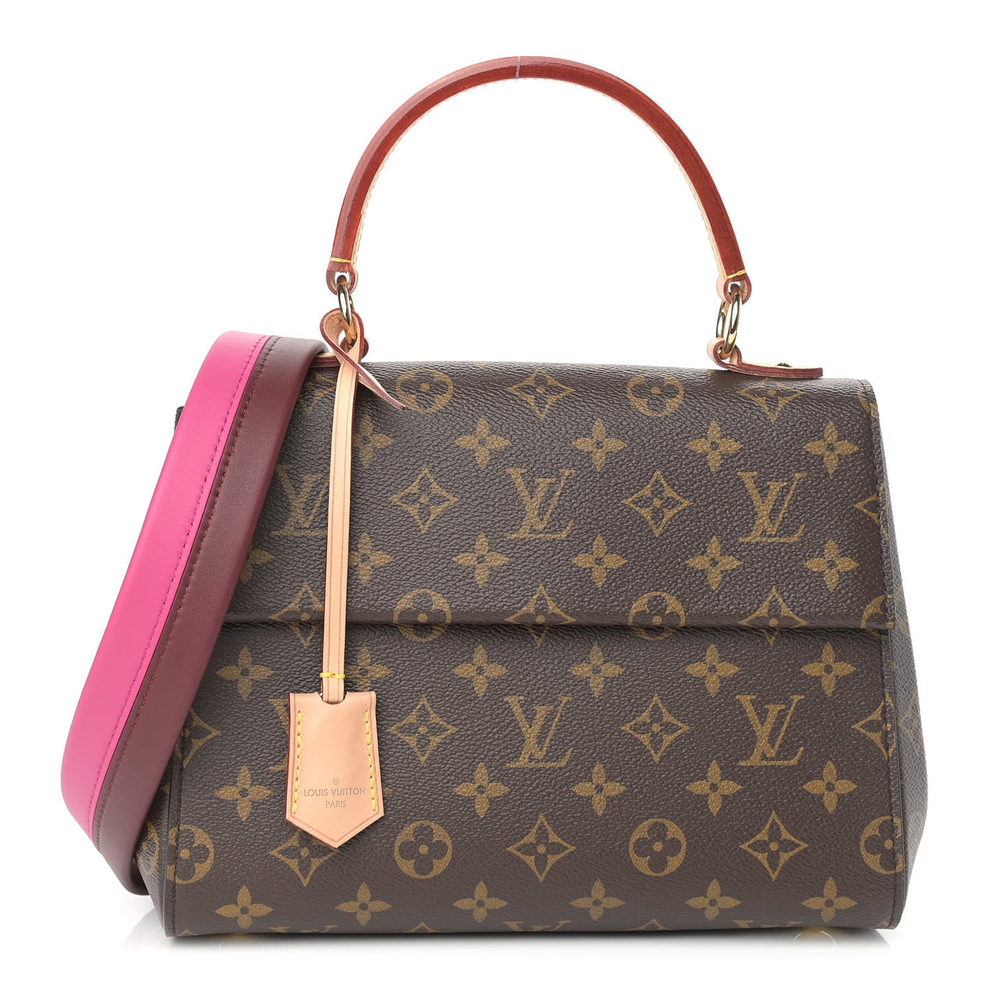 Monogram Cluny BB Bordeaux Fuchsia