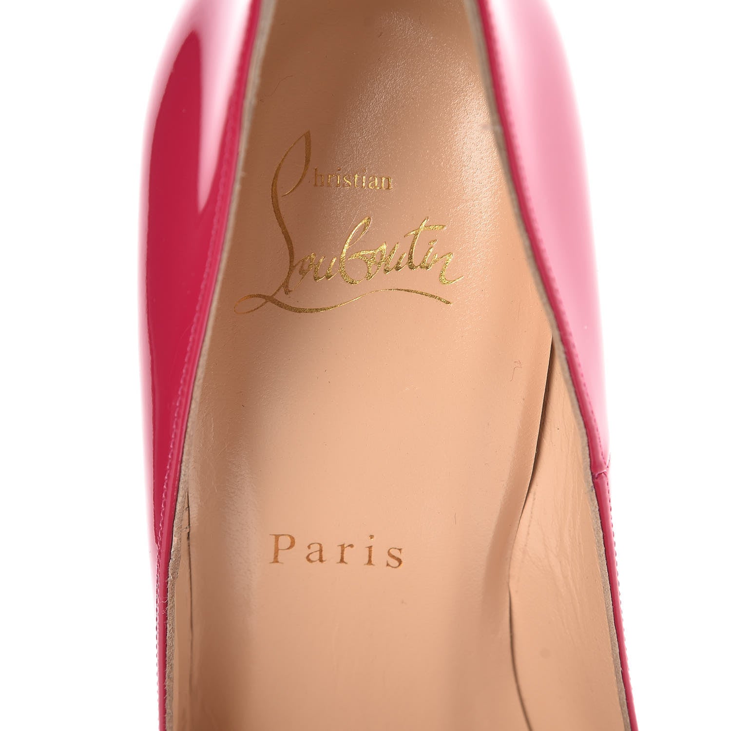 Christian Louboutin Patent So Kate 120 Pumps 38.5 Bonbon 7 of 7