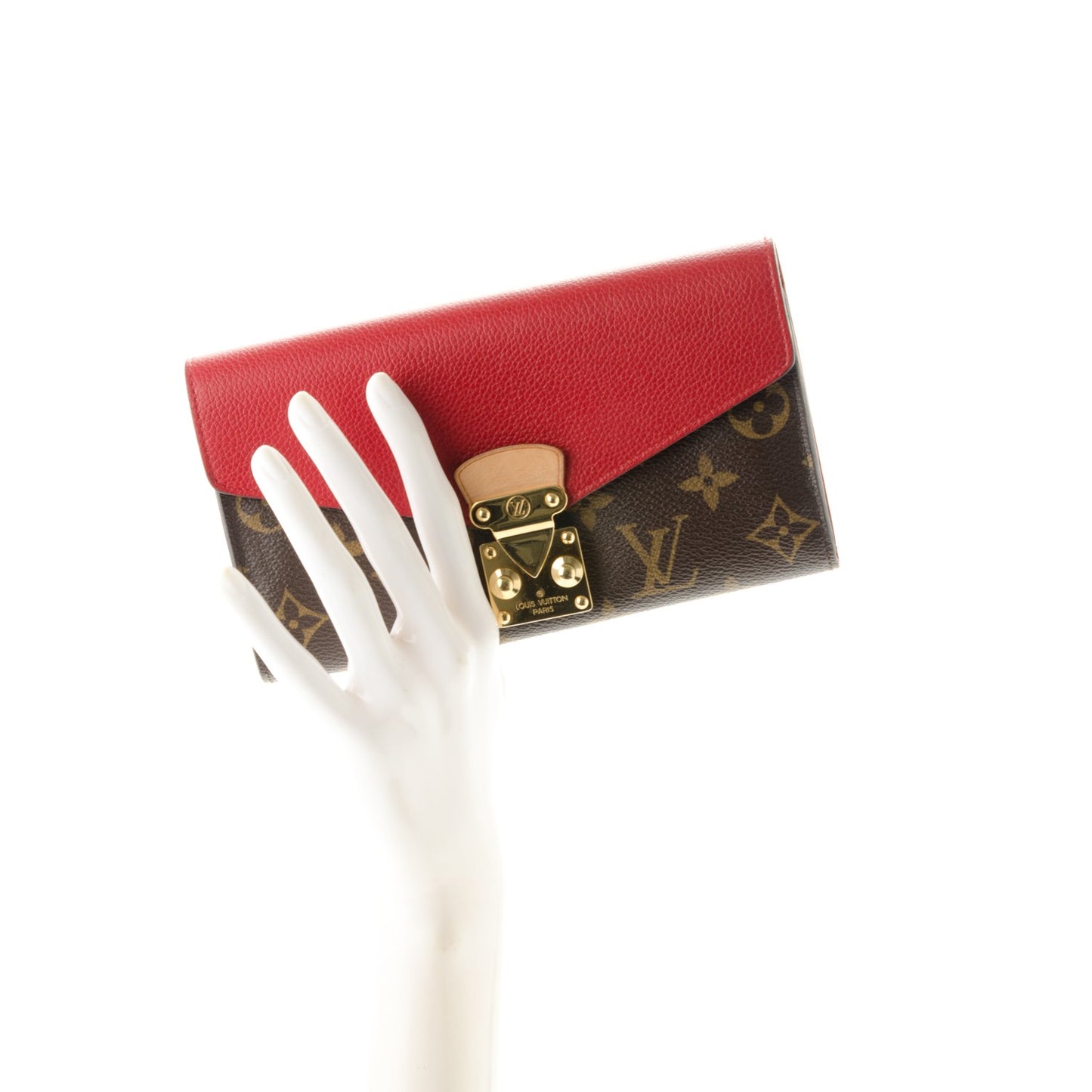 Monogram Pallas Wallet Cherry