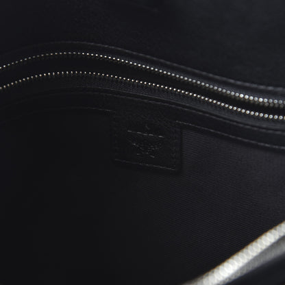 MCM Calfskin Ottomar Monogram Large Essential Tote Black 8 of 9