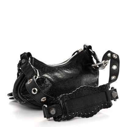Balenciaga Agneau Arena Le Cagole Shoulder Bag XS Black 3 of 11