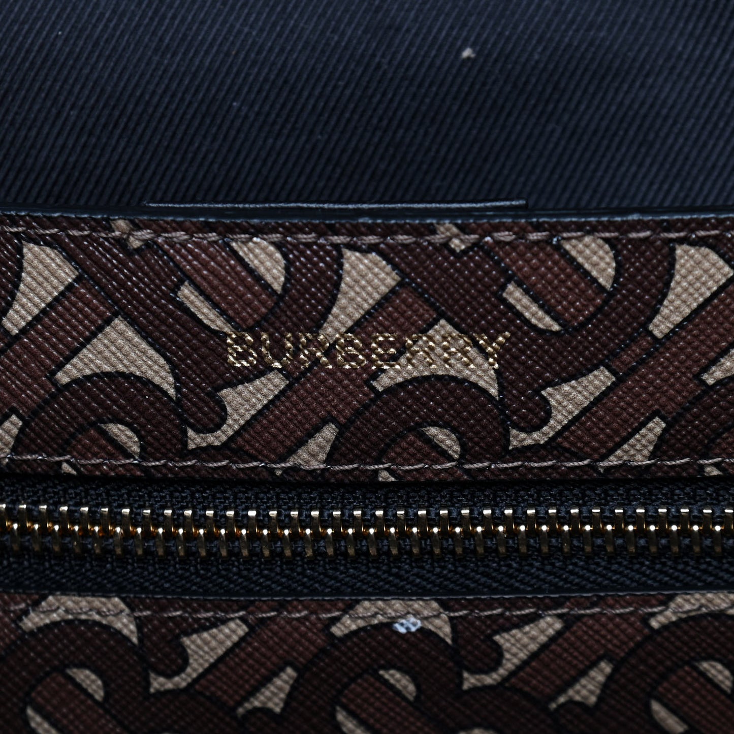 E-Canvas Monogram Studded Medium Portrait Tote Bag Black