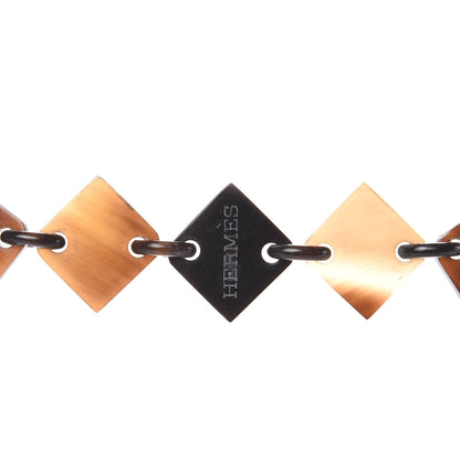 Hermes Buffalo Horn Lacquer Lena Necklace 4 of 4