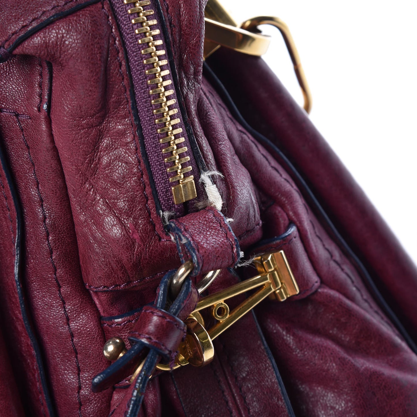 Calfskin Medium Paraty Dark Red